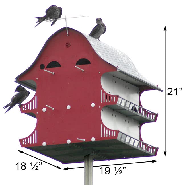 Purple Martin 16 Room Barn