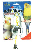 JW Pet Company Activitoy Disco Ball Small Bird Toy, Colors Vary - size: One Size