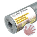 24inch x 100ft Hardware Cloth 1/4 inch Chicken Wire Fencing 23Ga | Hot Dipped Galvanized After Welding Garden Plant Supports Welded Metal Chicken Wire Fence Poultry Animal Netting Cage Screen - size: 1/4in 24in x 100ft