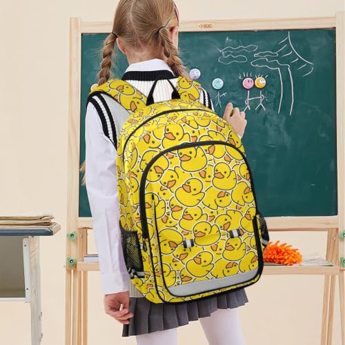 Kids Backpack Elementary Middle School Bags for Boys Girls | Travel, Daypack, Lightweight, Waterproof, with Reflective Strip - color: Multi 19