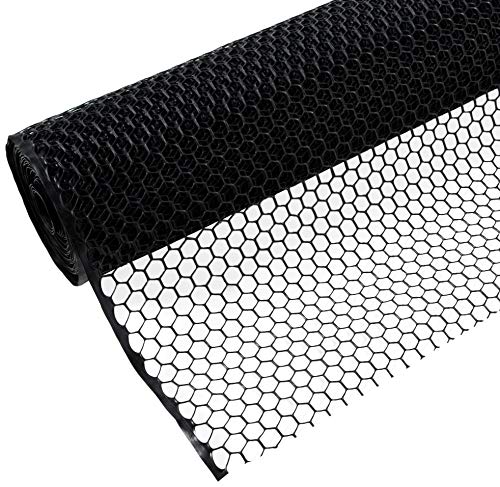 Tenax Poultry Fence 72120346 , 4' X 50', Black - color: Black, size: 4' x 50'