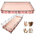 Waterproof Guinea Pig Cage Liners, Washable & Reusable Small Animal Cage Mat, for Rabbit, Hamster, Chinchilla, Hedgehog (Watermelon),C&C 24x72 inches - size: C&C 2x6(24x72 inches)