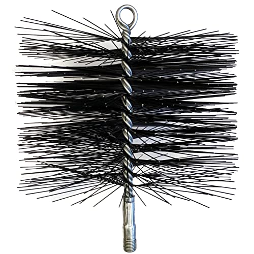 Midwest Hearth Wire Chimney Cleaning Brush (9-Inch Round) Made in USA - size: 9-Inch Round