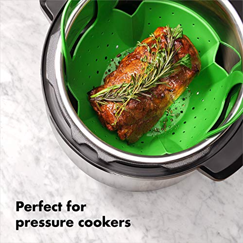 OXO Good Grips Silicone Pressure Cooker Steamer - style: Pressure Cooker Steamer Basket