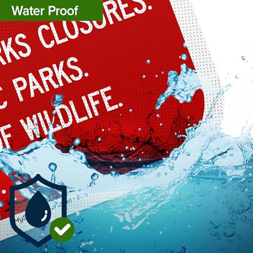 Do Not Feed Ducks Geese Or Any Other Wildlife Sign Sign, 12x18 Inches, 3M EGP Reflective .063 Aluminum, Fade Resistant, Made in USA by My Sign Center - size: 12x18 Reflective Aluminum