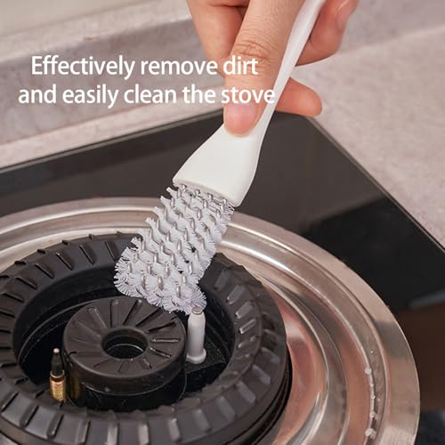 Long Handle Bird Cage Brush Scraper Efficient Parrots Droppings Removal Tool for Pet Cages Perches Accessory