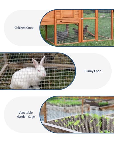 1/2 in 36 in x 100 ft Hardware Cloth, 19GA Chicken Wire Fencing,Galvanized Welded Wire Mesh Roll for Poultry Netting Cage, Chicken Coop