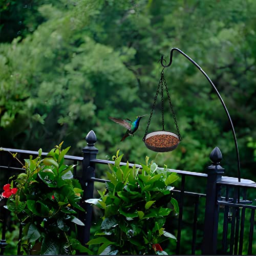 Bird Feeder, Hanging Bird Feeders for Outdoors Metal Mesh Birdfeeder Tray | Metal Mesh, Birdfeeder Tray