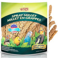 Living World – Millet Spray for Birds, 5 Pounds – Premium Treat for Budgies, Canaries, Finches, Cockatiels and Other Pet Birds - size: 5 Pound (Pack of 1)