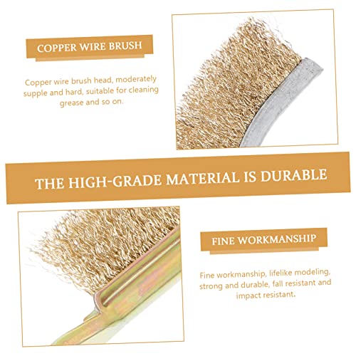 VICASKY 1Set Bird Cage Cleaning Brush Long Handle Parrot Cage Brush for Easy and Cleaning of Birdcages and Feeders Durable Non Deforming Wire Cleaner for All Cage