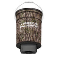 American Hunter 50 LB Hanging Feeder | Hunting Durable Lightweight Camo Metal Game Feeder with Automatic Delivery System | with E-Kit Photocell Kit - style: E-Kit Photocell Kit