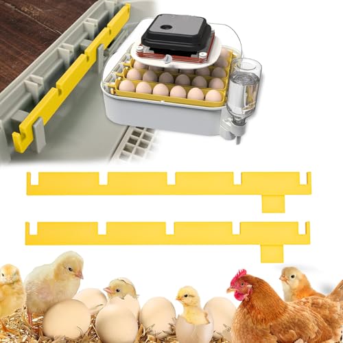 Exclusive 2-Pack Egg Turner Support Bars for Maticoopx 30 Incubator | Holds 5 Baskets Automatic Egg Roller, Sturdy & Durable