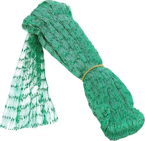 6-1/2 x 33 ft. Green Gentle Garden Netting/Row Cover/Screen | Protect Secure to Keep Away Birds and Rodents from Fruit, Vegetable, Flowers and Sensitive Plants, While Allowing Water and air in - size: 1 Pack