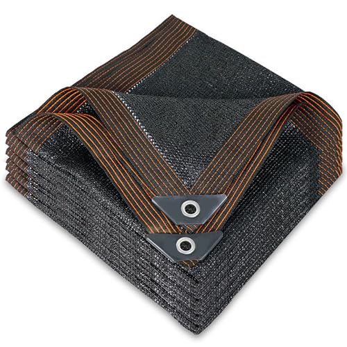 winemana 40% Black Shade Cloth, 10 x 14 FT Durable Mesh Tarp with Grommets, Resistant Garden Sun Shade Netting, Shading Antifreezing for Pergola, Greenhouse, Plants Growing, Chicken Coop - size: 40%-10 FT x 14 FT