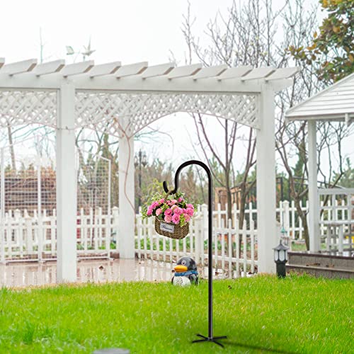 Shepherd Hooks Outdoor 36 Inches for Lanterns Heavy Duty Shepherd Stand Plant Hanger Yard Hooks for Solar Lights,Bird Feeder,Wedding,Mason Jar,Planter Pot - color: 36 IN