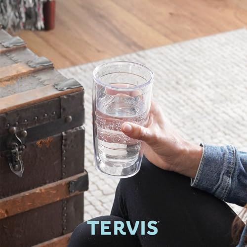 Tervis Watercolor Songbirds Made in USA Double Walled Insulated Tumbler Cup Keeps Drinks Cold & Hot, 16oz, Clear | Made in USA, Double-wall Insulated, Shatterproof, BPA-Free, Dishwasher Safe, Fits Most Cupholders, Gifts under $20 - style: 16oz