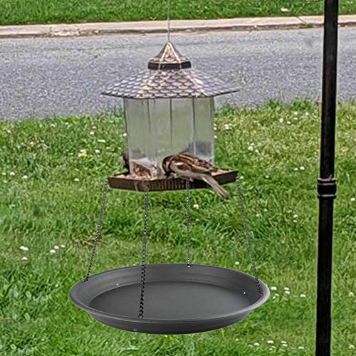 Bird Seed Catcher Tray Platform Feeder Hanging Tray Fits Most feeders Catches Most Falling Seed and Husk Great for Attracting Birds Outdoors, Backyard, Garden - No Feeders