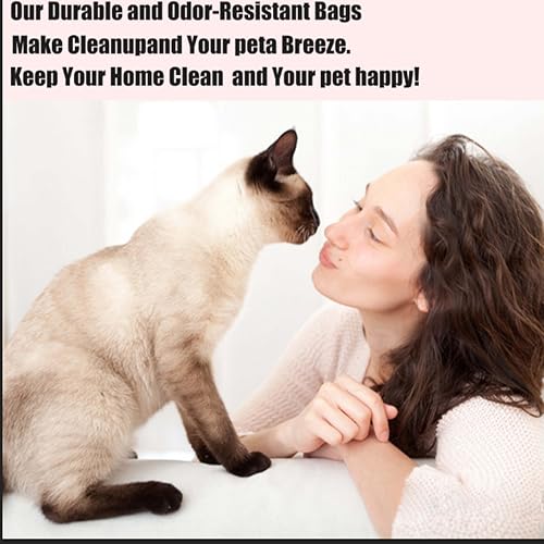 Cat Litter Box Liners for PetSnowy SNOW+ Cat Litter Box (60 Pcs) | Self-Sealing Waste Drawer Bags for Automatic cat Litter Box - color: 60 Pcs
