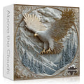 Carved Eagle Jigsaw Puzzle 1000 Pieces, Nature Bird Bald Eagle Puzzle Unique Art, Mountain Puzzle for Adults Animal White Forest - style: Carved Eagle Puzzles