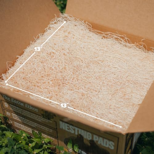 Eaton Pet and Pasture Nesting Pads for Laying Hens, 13" x 13", 10 Pack