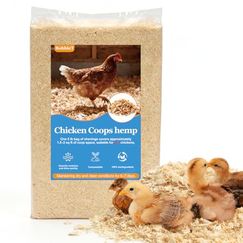 80 Ounces Premium 100% Natural Radiata Pine Shavings for Chicken Coop Bedding,5LB Wood Pine Shavings,Super Absorbent,Low Dust,Eliminating Bad Smells for Chicken Coops Nesting Boxes Brooder