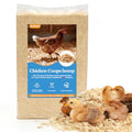 80 Ounces Premium 100% Natural Radiata Pine Shavings for Chicken Coop Bedding,5LB Wood Pine Shavings,Super Absorbent,Low Dust,Eliminating Bad Smells for Chicken Coops Nesting Boxes Brooder