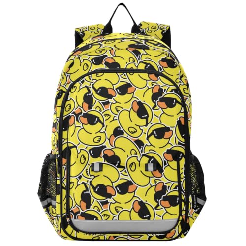 Kids Backpack Elementary Middle School Bags for Boys Girls | Travel, Daypack, Lightweight, Waterproof, with Reflective Strip - color: Multi 21