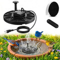 Relaxweex 70w Electrical Bird Bath Fountain with Submersible Heated Water Pump Pipe Insulation Tape Cord Cover for All-season Outdoor Birdbath, Wild Birds, Chicken Poultry Tank(70w,With Fountain Pump)
