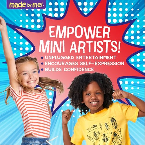 Made By Me Build & Paint Your Own Wooden Toys, DIY Wood Craft Kit, Easy to Assemble, Superhero Action Figures - style: Superheros