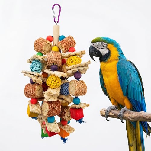 Parrot Chew Toys Bird Chew Toys Bird Toys with Natural Corn Cob for Small and Medium-Sized Macaws,African Grey,Cockatoos,Amazon Parrots,Parakeet,Cockatiel,Sun Conure, Lovebird - style: Style A