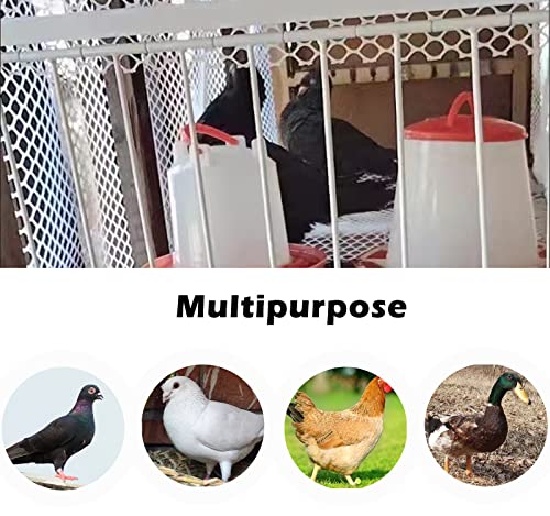 Pigeon Trap Loft Door with Steel Frame, Pigeon Doors Trap Rust Resistant Bird Cage House Door for Racing Pigeons, Pigeons Supplies (12in/ 30cm)