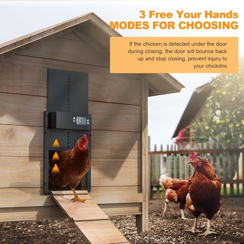 Automatic Chicken Coop Door Solar Powered