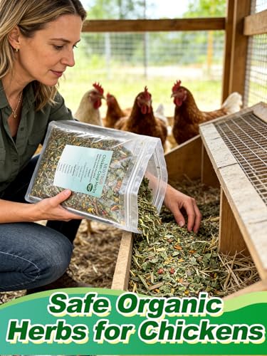Chicken Nesting Herbs for Outdoor Indoor Chicken Coop - 14OZ Natural Egg-Laying Box Feed Herbs for Freshening Bedding Promote Egg Production - size: 14oz