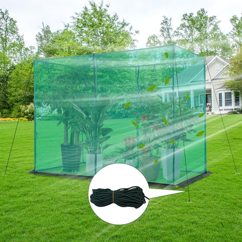 Crop Cage Plant Protection Tent 4 x 8 x 6 Feet | Easy to Install Protection Garden Cages, Crop Cages with Storage Bag Suitable for Garden Patio Lawn - size: 4 x 8 x 6 FT