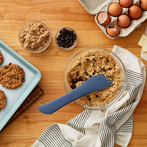 Chef'n 103-976-335 Switchit Double Sided Spatula, Small, Vintage Indigo - color: Vintage Indigo