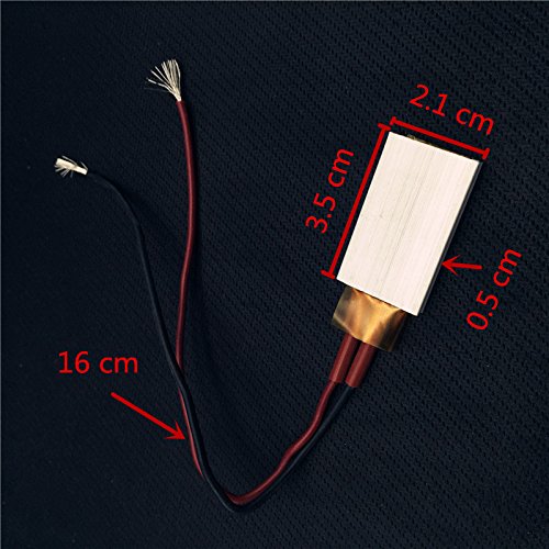 2pcs PTC Heating Element 5W-50W AC DC 24V/36V 110/220 Degree consistant Temperature Ceramic Thermostatic… (24V 110 Degree) - size: 24V 110 Degree