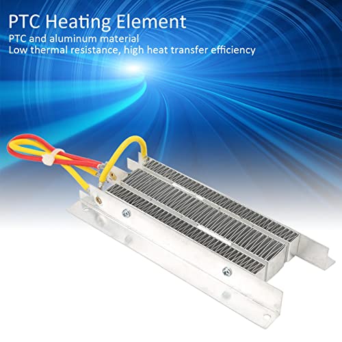24V 400W 150B2 PTC Ceramic Air Heater, PTC Air Heater, Insulated Ceramic Air Heating Component with PTC Thermistor for Heating Objects and Dehumidifying Space