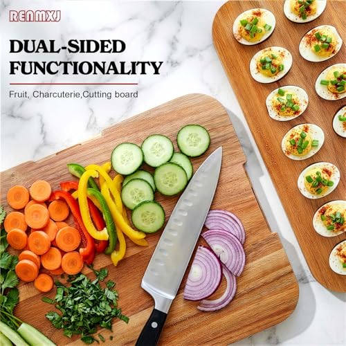 Deviled Egg Containers with Lid, Acacia Wooden Base with 28 Slots | Portable Deviled Egg Platter Carrier Holder Trays, Elegant appearance, Strong Durability, for Party and Home Kitchen - color: White
