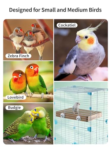 12.3 Inch Paper Bird Toys, Bird Platform, Parrot Toy, Help Birds Clean Beak, Release Stress, Reduce Boredom - Suitable for Budgie, Cockatiel, Lovebird, and Other Small to Medium-Sized Pet Birds - size: L