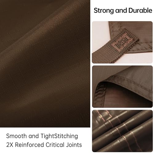 FREE SOLDIER Waterproof Camping Tarp Shelter Awning | Lightweight, Compact, Quick Setup, Waterproof Sun Shelter Campingtarp,For Backpacking, Beach, Travel and Outdoor Activities - color: Taupe 10×10.5ft