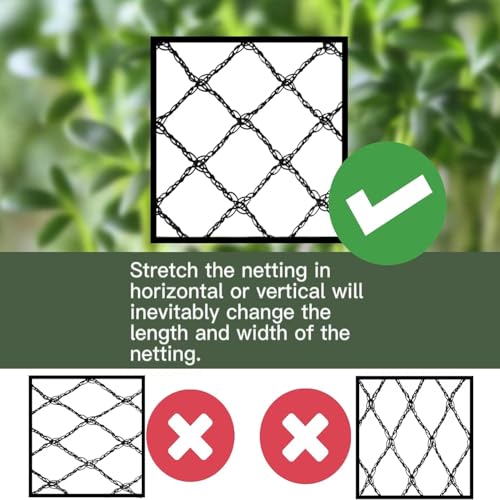 Bird Netting 10x30 Ft, 1/2 in Mesh Heavy Duty Garden Netting | Extra Strong Woven Mesh Netting Pest Barrier for Plants, Fruit Trees, Vegetables, Animal Fencing Against Birds, Deer, Poultry - size: 10x30FT