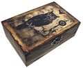 RK Collections Owl Trinket Box. Animal Trinket Box for Gift. Trinket case Holder (6.5 x 4.25 x 2.25 inches) - style: Owl