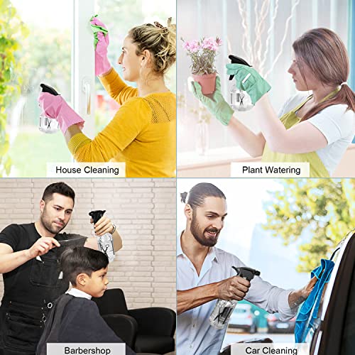 Avenoir Adjustable Mister Spray Bottle 250ml & 500ml | Adjustable Nozzle for Fine or Strong Mist. Great for Hair, Plants, and Home Cleaning. Durable, Leak-Proof, Easy to Use - color: 250ml & 500ml Bottle