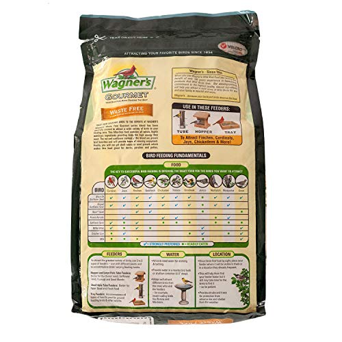 Wagner's 82056 Gourmet Waste Free Wild Bird Food, 5-Pound Bag - style: 1-Pack