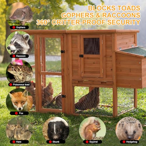 48in x 200ft Hardware Cloth Hot-Dip Galvanized Welded Wire Mesh - Heavy Duty 3/4inch 23 Gauge Chicken Wire Fencing for Garden, Chicken Coop, Rabbit Cage, Rodent & Predator Protection - size: 48in x 200ft