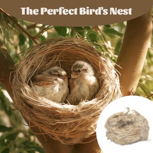 Bird Nesting Material,1.4 oz/40 g,for Hummingbird Finch | Natural Blend Parakeet Nesting Material,for Canaries,Parrots,Wild Birds