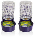 Lixit Reversible Waterer/Feeder for Rabbits and Other Small Animals. (Pack of 2) - size: Pack of 2