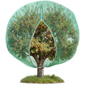 15W x 18L Ft Extra Large Fruit Tree Netting Cover with Zipper and Drawstring, Plant Protection Netting Insect Bird Barrier for Garden Cherry Trees Peach, Keep Birds Squirrels Cicadas Out - size: 15 x 18 ft