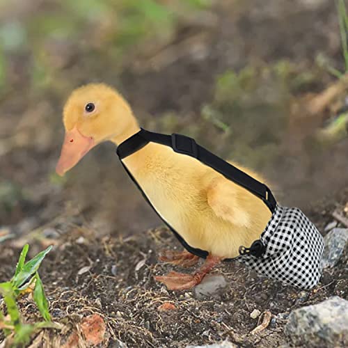 Duckling Diapers with Elastic Rope for Baby Duck Pet Duck 1 to 2 lbs 3 Weeks to 4 Weeks of Age