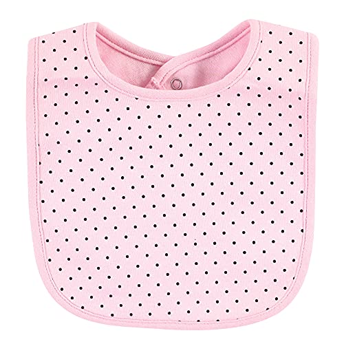 Hudson Baby Unisex Baby Cotton Bib and Headband Set - color: Toile, size: One Size